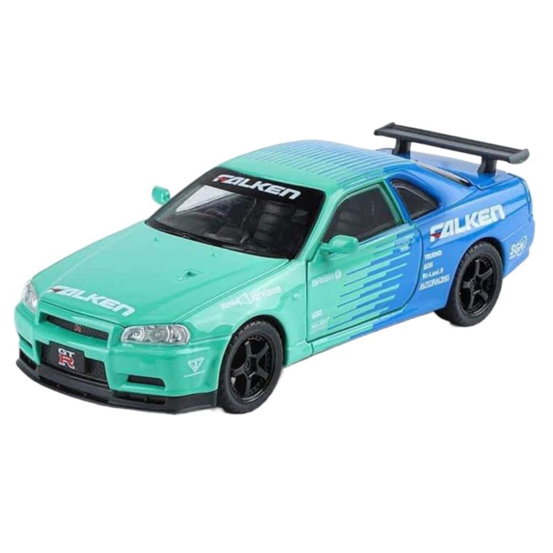 ماکت ماشین ناب سل مدل nissan skyline gtr r34 کد nab003